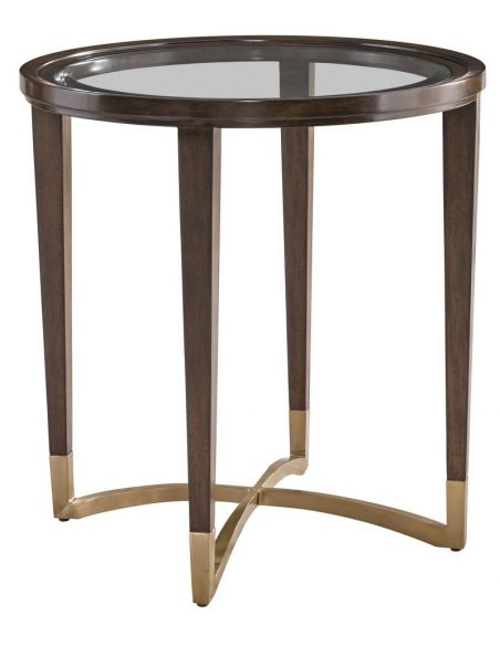 Sleek side table from our modern Dakota collection