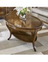 Coffee Tables Sleek oval cocktail table from our modern Dakota collection