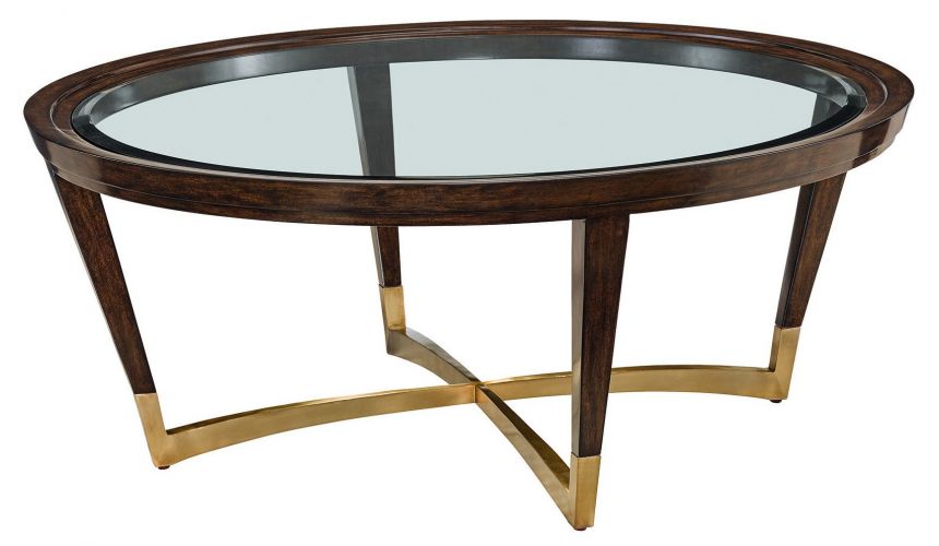 Coffee Tables Perfectly modern oval coffee table