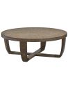 Round and Oval Coffee tables Round wooden coffee table from our modern Dakota collection