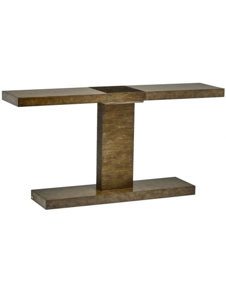 Elegant contemporary console table