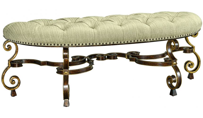 SETTEES, CHAISE, BENCHES End of bed bench