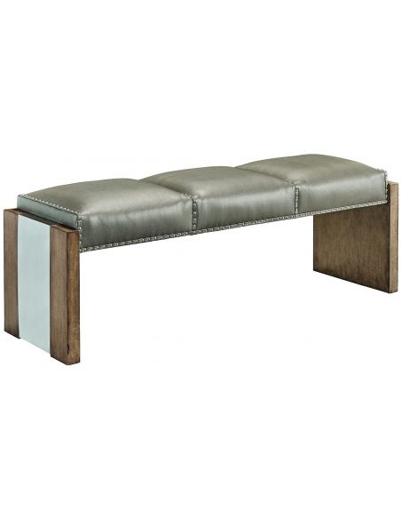 High End Rustic Bench from our modern Dakota collection DHA40