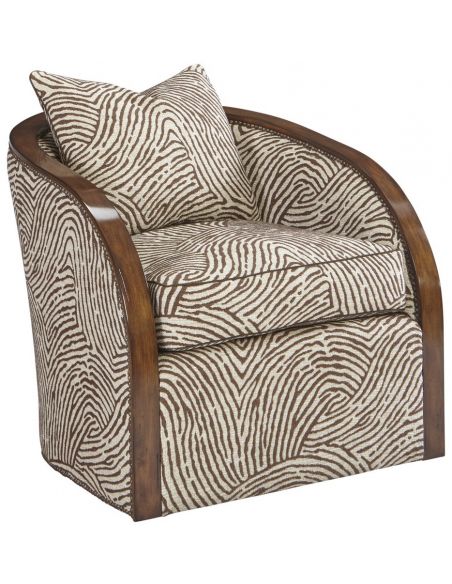 Sleek accent chair from our modern Dakota collection