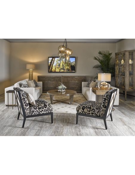 CHAIRS, Leather, Upholstered, Accent Contemporary Diamond Themed Accent Chair from our modern Dakota collection