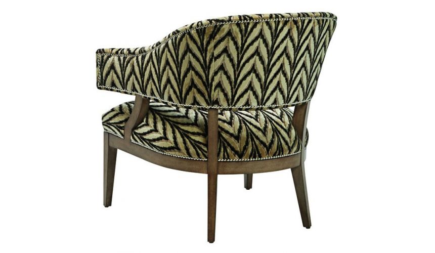 CHAIRS, Leather, Upholstered, Accent Classy High End Accent Chair from our modern Dakota collection DHO43
