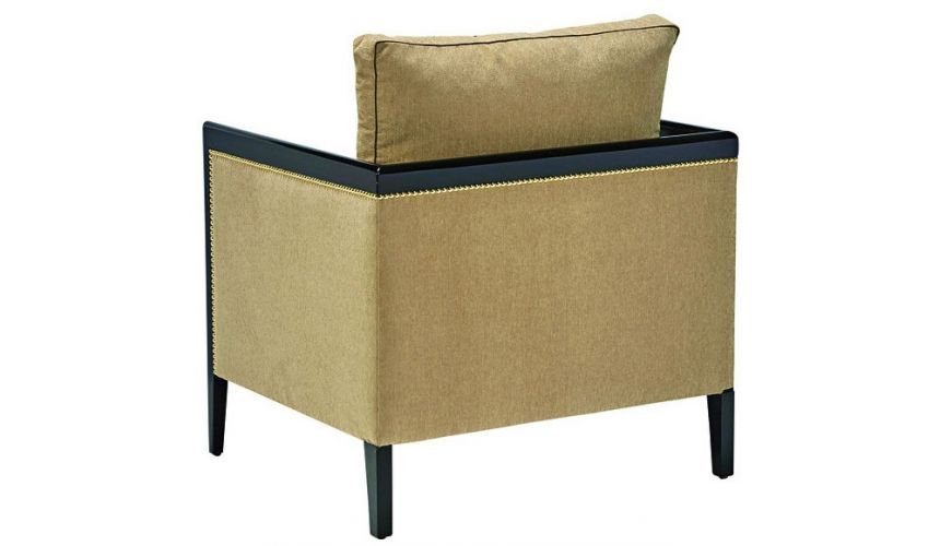 CHAIRS, Leather, Upholstered, Accent Accent chair from our modern Dakota collection