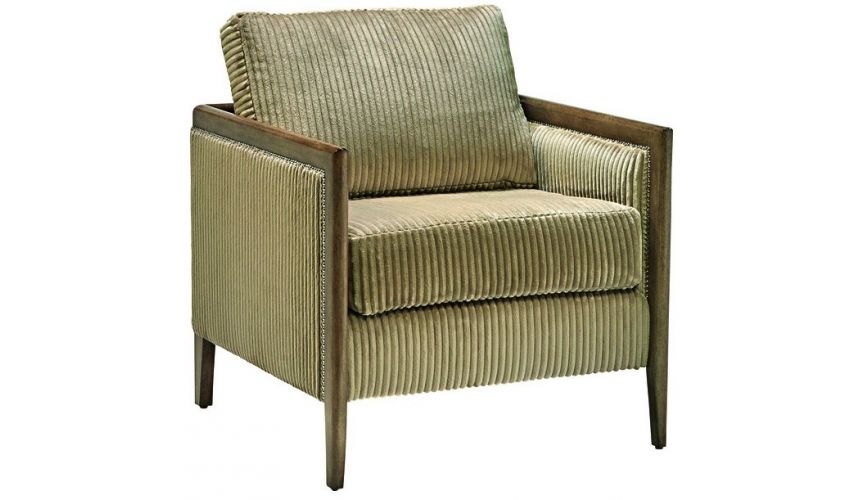CHAIRS, Leather, Upholstered, Accent Accent chair from our modern Dakota collection