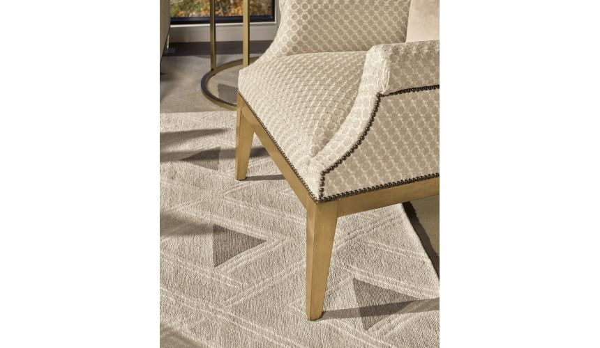 CHAIRS, Leather, Upholstered, Accent Tall back accent chair from our modern Dakota collection