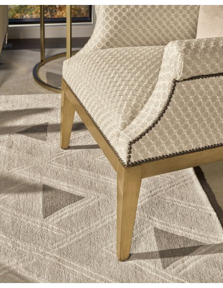 CHAIRS, Leather, Upholstered, Accent Tall back accent chair from our modern Dakota collection