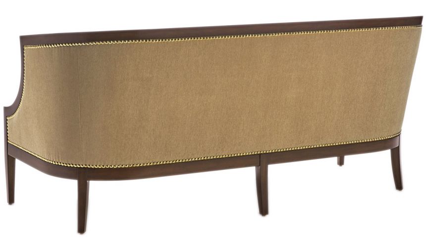 SOFA, COUCH & LOVESEAT Wood frame transitional luxury sofa and living room set