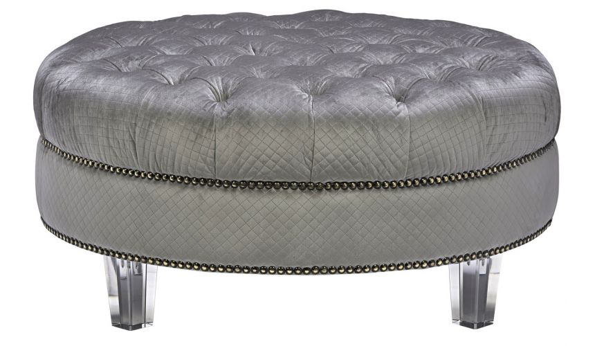 OTTOMANS Classic High End Plush Ottoman from our modern Dakota collection