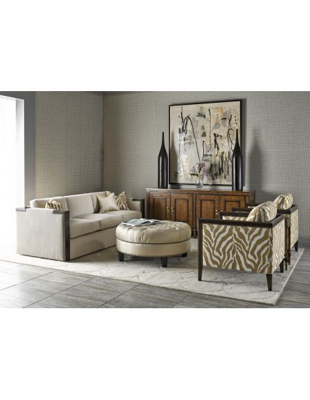 OTTOMANS Classic High End Plush Ottoman from our modern Dakota collection