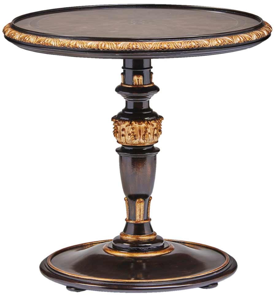 Round & Oval Side Tables Stunning Circular Wooden Table
