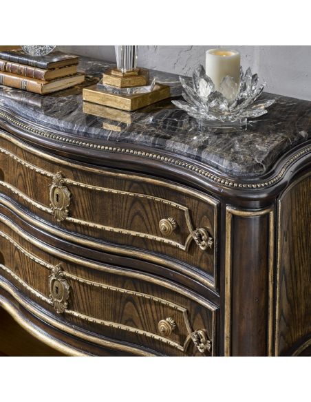 Chest of Drawers Elegant Wooden Bedside Table