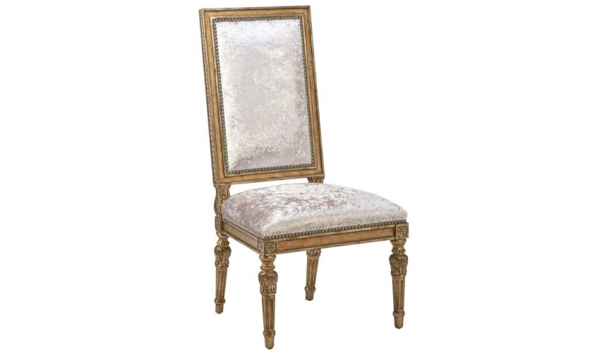 Dining Chairs High End Table Chairs with Detailed Carvings