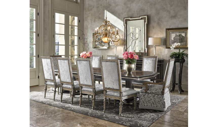 Dining Chairs High End Table Chairs with Detailed Carvings
