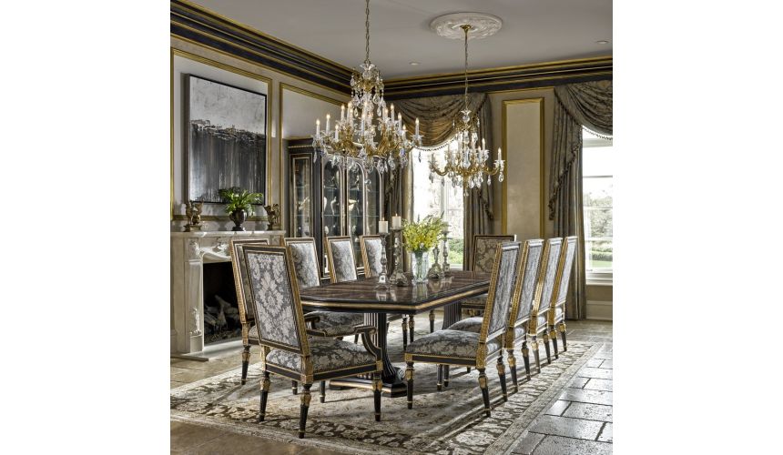 Dining Chairs High End Table Chairs with Detailed Carvings