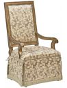 Dining Chairs High End Head Table Chair in Paint Stroke Pattern