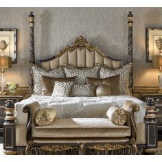 Queen and King Sized Beds Royal Grand Orleans master bed