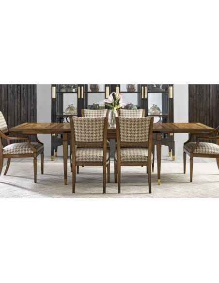 Stylish dining table with a pleasant understated elegance