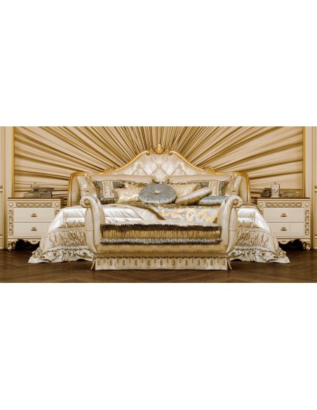 SETTEES, CHAISE, BENCHES Contemporary Upholstered Bench