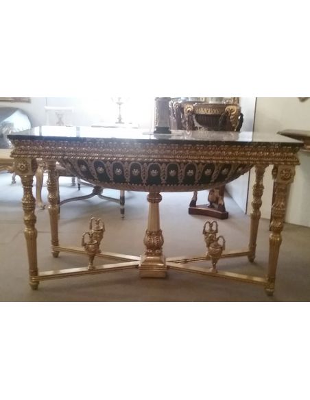Handmade Italian Luxury Furniture Authentic reproduction console table