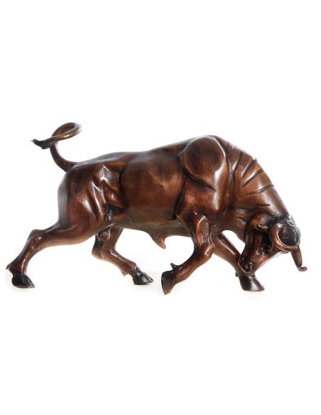 Statues Home Accessories Bronze Charging Bull