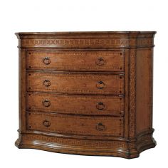 Luxury furnishings 4-Drawer Serpentine Chest