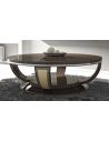 Round and Oval Coffee tables MALIBU COLLECTION. COFFEE TABLE C