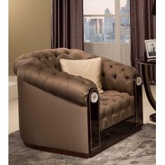 CHAIRS, Leather, Upholstered, Accent NEWPORT COLLECTION. SOFA 1 SEATER