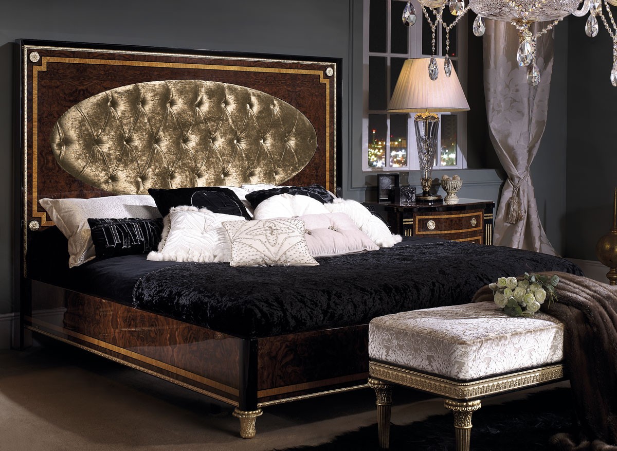 Queen and King Sized Beds BEVERLY COLLECTION. BED
