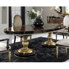 DINING ROOM FURNITURE BEVERLY COLLECTION. DINING TABLE