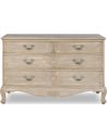 LUXURY BEDROOM FURNITURE Light Grey French Chest