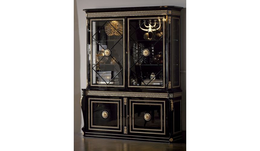 Breakfronts & China Cabinets BELARUS COLLECTION. CABINET