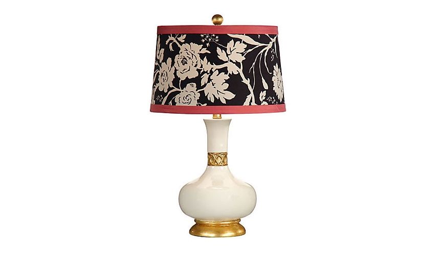 Decorative Accessories Black and Red Garden Lamp