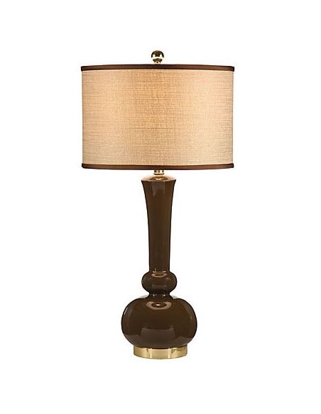 Beautiful Lamp In Magnificent Mahogony