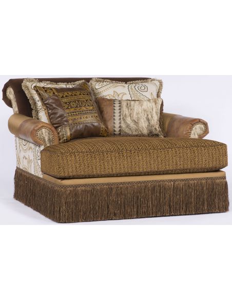 Western style chaise or double chair.