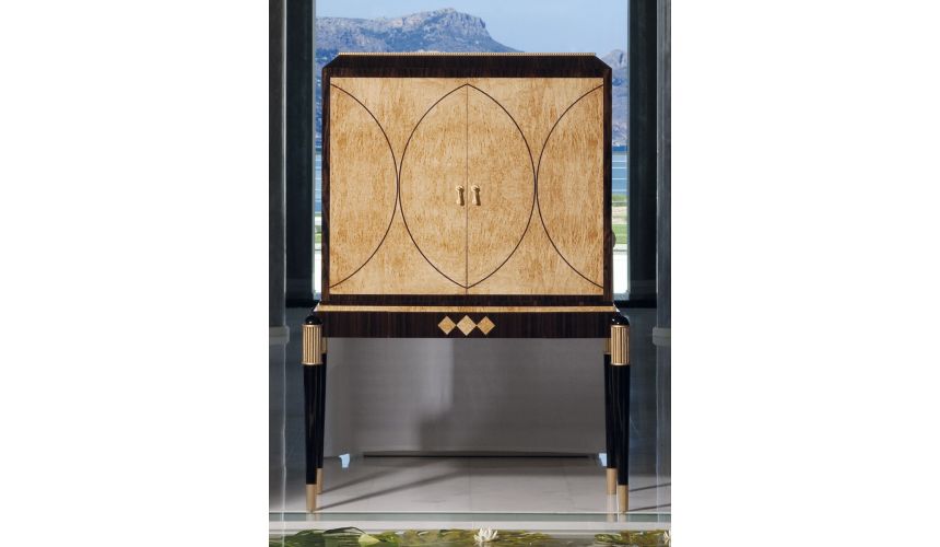 Breakfronts & China Cabinets RAHART COLLECTION. BAR CABINET