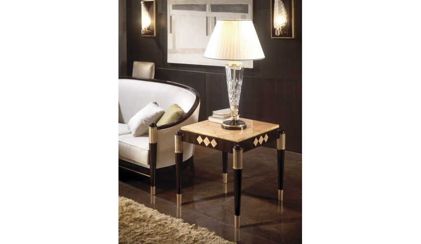 TABLES - SIDE, LAMP & BEDSIDE RAHART COLLECTION. SIDE TABLE