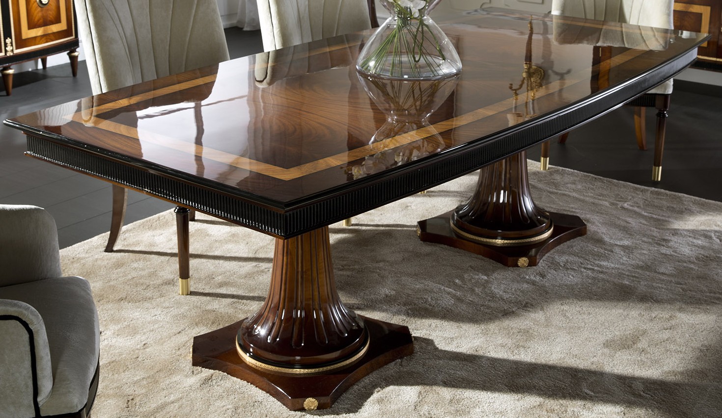 DINING ROOM FURNITURE WESTERLY COLLECTION. DINING TABLE