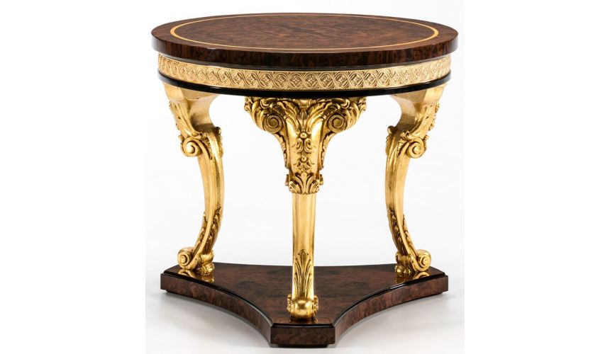 Round & Oval Side Tables HUDSON COLLECTION. SIDE TABLE