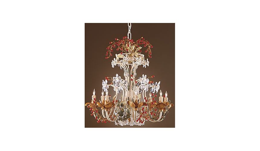 Decorative Accessories Sparkling Crystal Garden Lamp