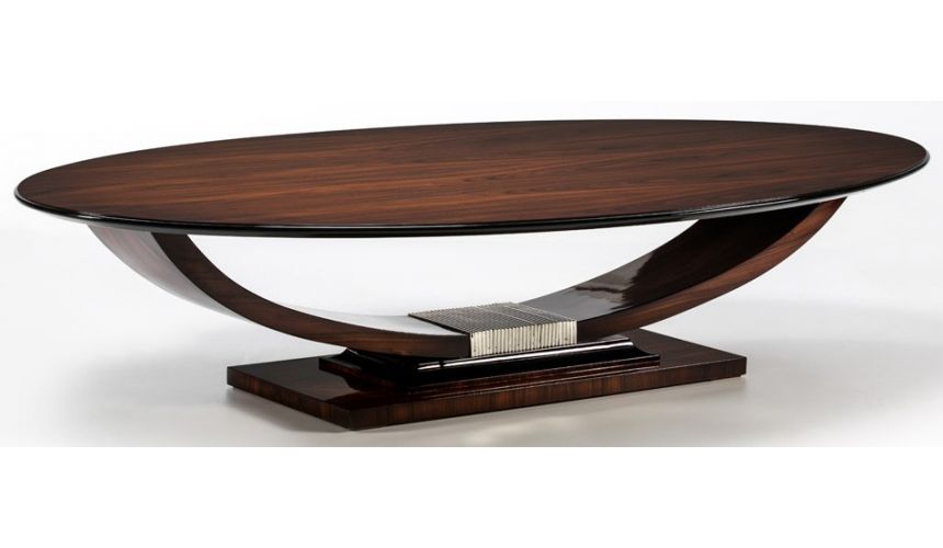 Round and Oval Coffee tables CHESIRE COLLECTION. COFFEE TABLE C