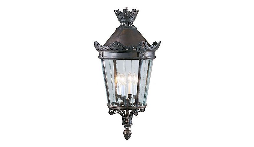 Decorative Accessories 4-Light Bronze Lantern