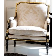 CHAIRS, Leather, Upholstered, Accent MASTERPIECE COLLECTION. ARMCHAIR - C