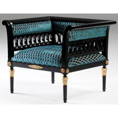 CHAIRS, Leather, Upholstered, Accent MASTERPIECE COLLECTION. ARMCHAIR - E