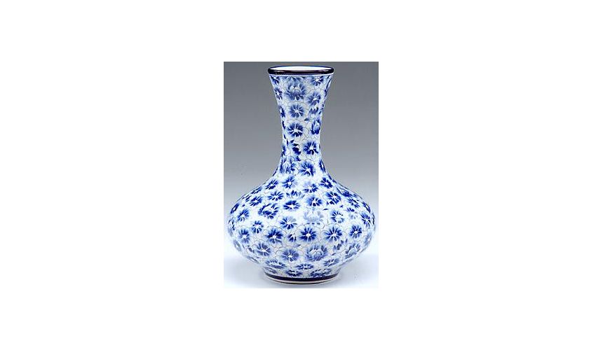 Decorative Accessories Luxury Interior Decor Hand Painted Flower Vase