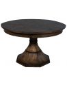 Dining Tables 70 round to round extending table with self storing leaves