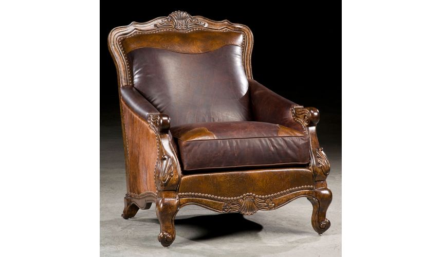 OTTOMANS Western rustic luxury ottoman. 49